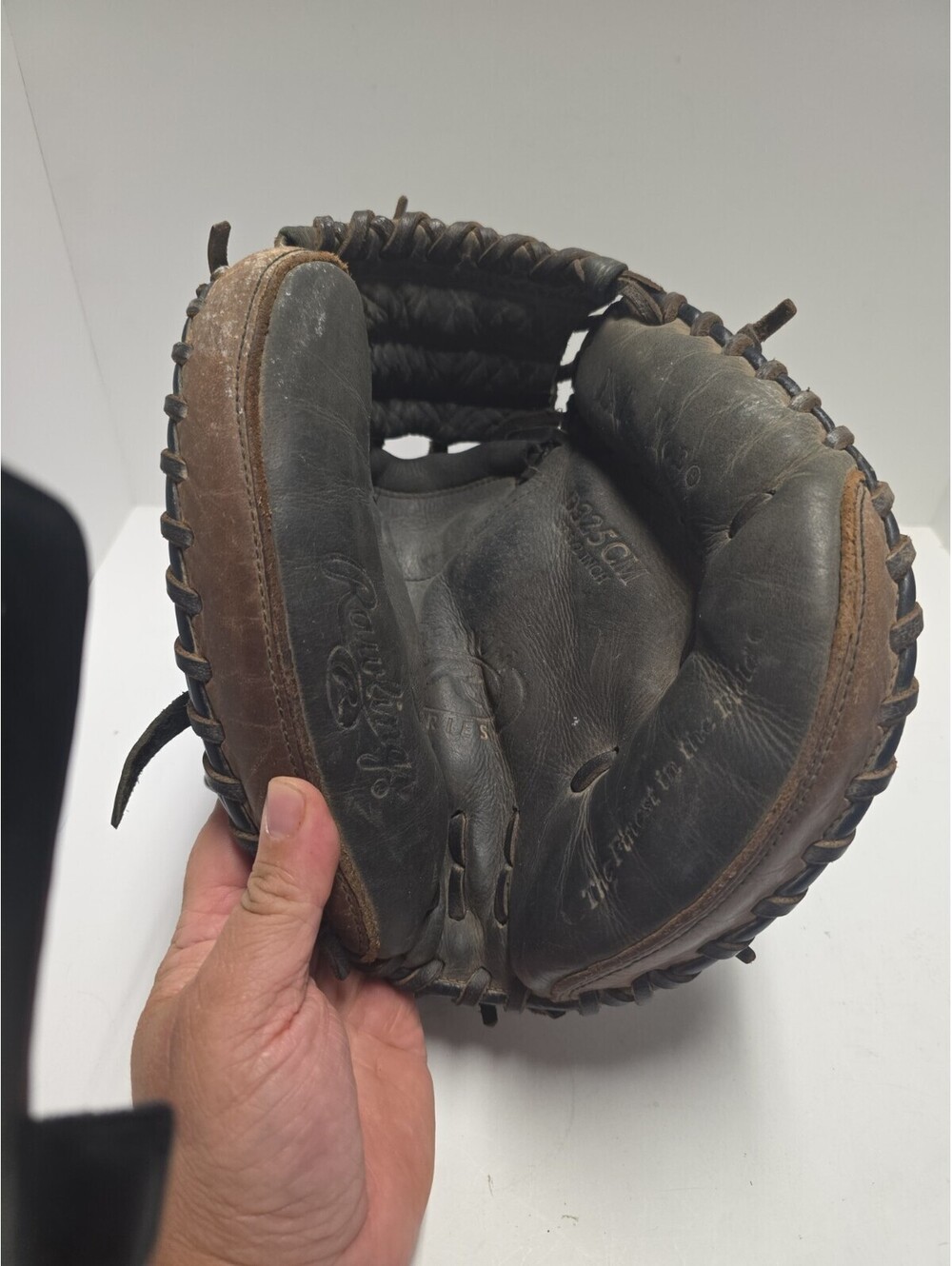 Rawlings Premium Series D325CM 32.5" in Catcher Baseball Glove Mitt RHT Black